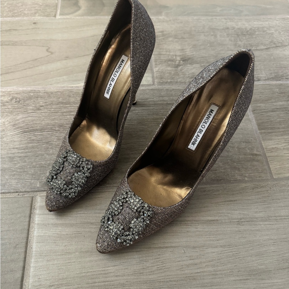 Manolo Blahnik
Hangisi 105mm High-Heel Pumps size 40 - Picture 3 of 4